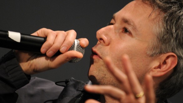 Adam Yauch Speaks At The Apple Store